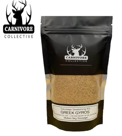 Carnivore Collective Sausage Seasoning Kit - GREEK GYROS - Mansfield Hunting & Fishing - Products to prepare for Corona Virus