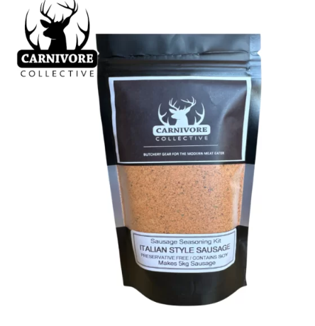 Carnivore Collective Sausage Seasoning Kit - ITALIAN - Mansfield Hunting & Fishing - Products to prepare for Corona Virus