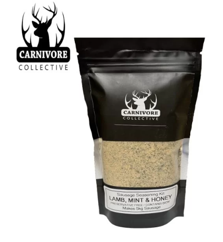 Carnivore Collective Sausage Seasoning Kit - LAMB MINT HONEY - Mansfield Hunting & Fishing - Products to prepare for Corona Virus