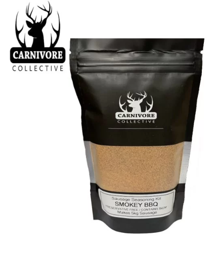 Carnivore Collective Sausage Seasoning Kit - SMOKEY BBQ - Mansfield Hunting & Fishing - Products to prepare for Corona Virus