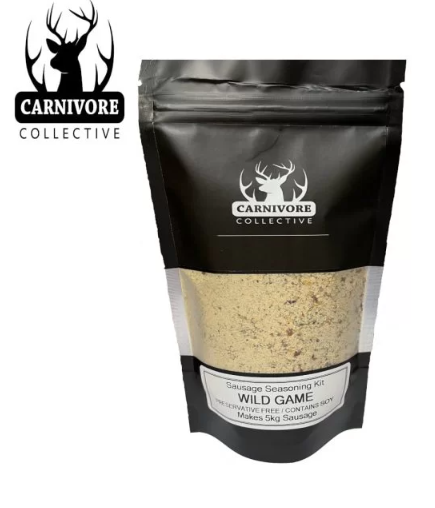 Carnivore Collective Sausage Seasoning Kit - WILD GAME - Mansfield Hunting & Fishing - Products to prepare for Corona Virus
