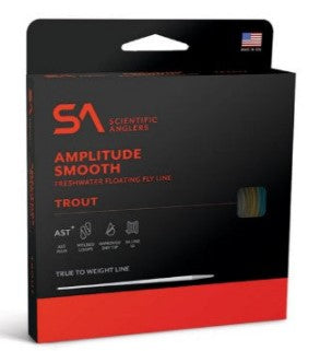 Scientific Anglers Amplitude Smooth Trout Fly Line - WF3F / CELESTIAL BLUE/BAMBOO/BLUE HERRON - Mansfield Hunting & Fishing - Products to prepare for Corona Virus