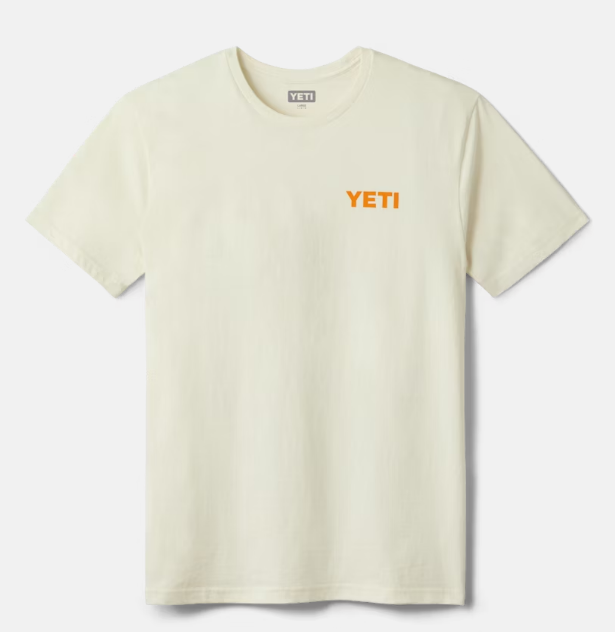 Yeti King Crab SST Natural T-Shirt - - Mansfield Hunting & Fishing - Products to prepare for Corona Virus