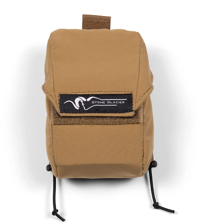 Stone Glacier Sentinel Rangefinder Pocket - Coyote - Mansfield Hunting & Fishing - Products to prepare for Corona Virus