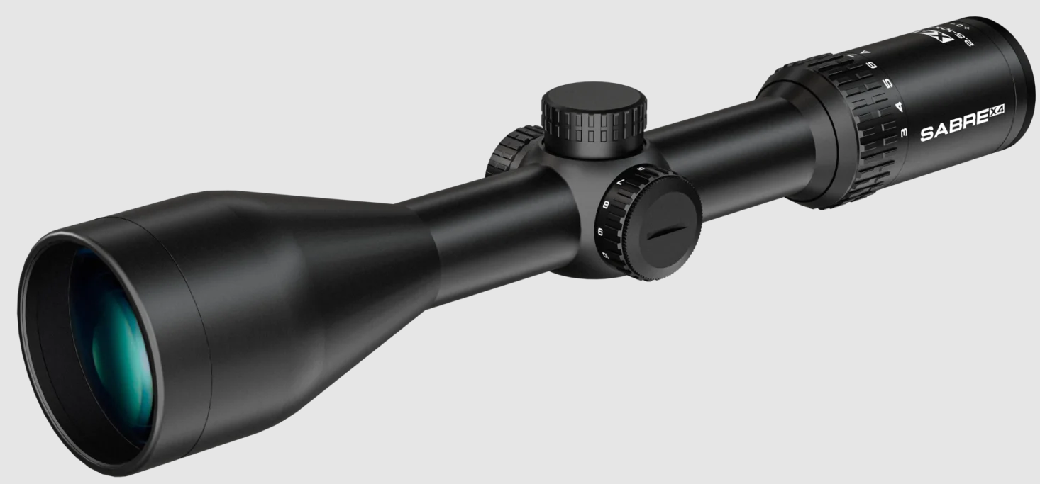 Sabre X4 Riflescope 3-12x56 - - Mansfield Hunting & Fishing - Products to prepare for Corona Virus