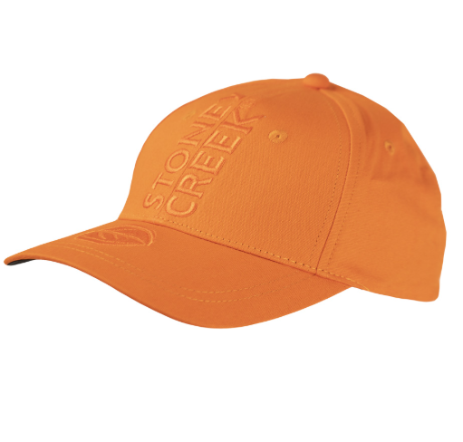 Stoney Creek Racing Stipe Cap - BLAZE ORANGE - Mansfield Hunting & Fishing - Products to prepare for Corona Virus