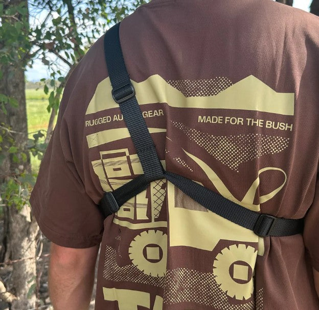 Tage Outdoors Mesh Radio/UHF Harness - - Mansfield Hunting & Fishing - Products to prepare for Corona Virus