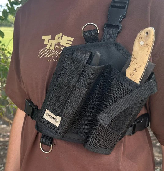 Tage Outdoors Mesh Radio/UHF Harness - - Mansfield Hunting & Fishing - Products to prepare for Corona Virus