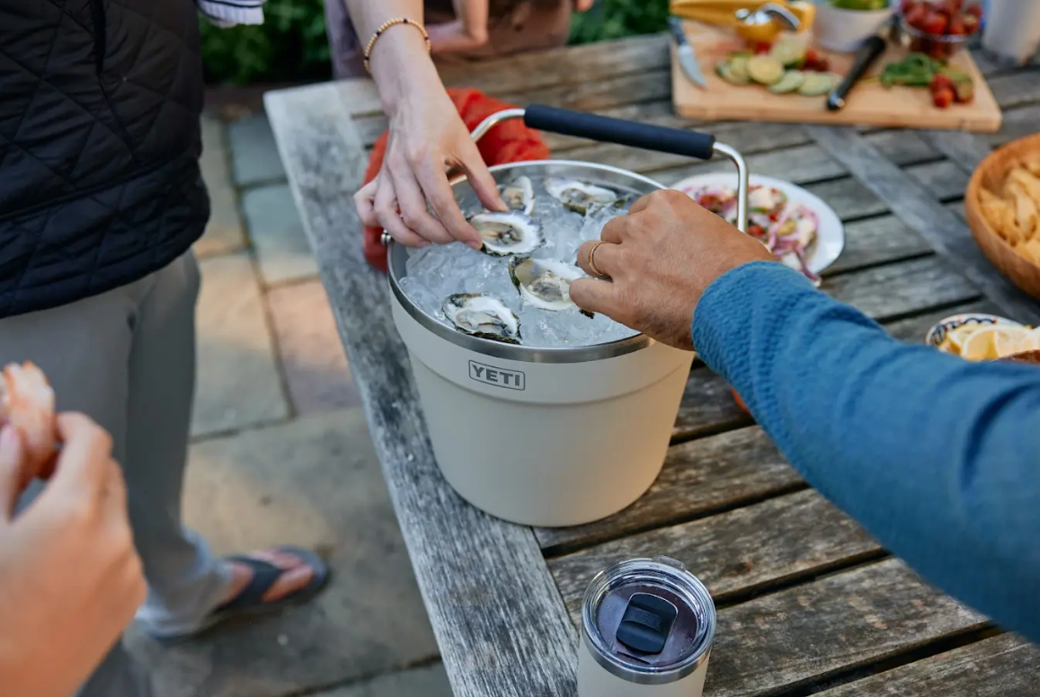 Yeti Beverage Bucket - - Mansfield Hunting & Fishing - Products to prepare for Corona Virus