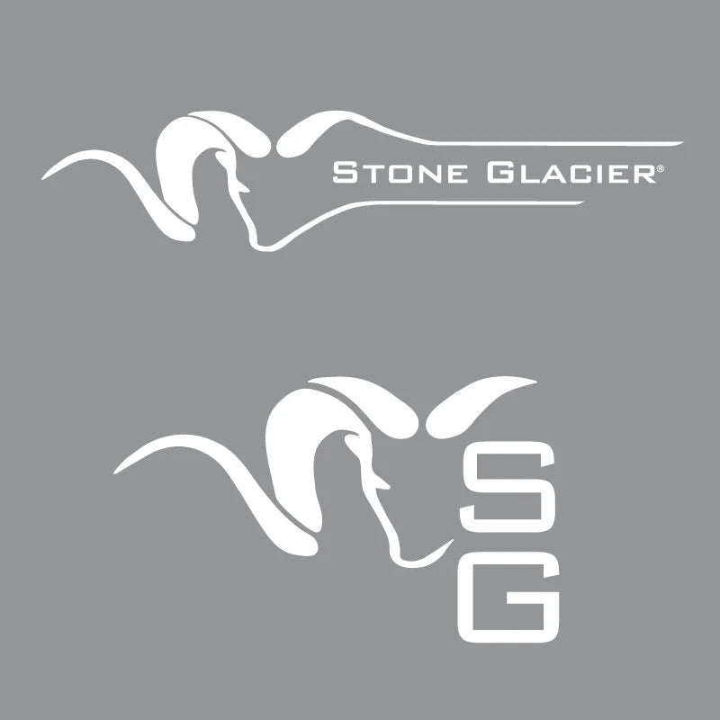 Stone Glacier Peel Away Sticker Pack -  - Mansfield Hunting & Fishing - Products to prepare for Corona Virus