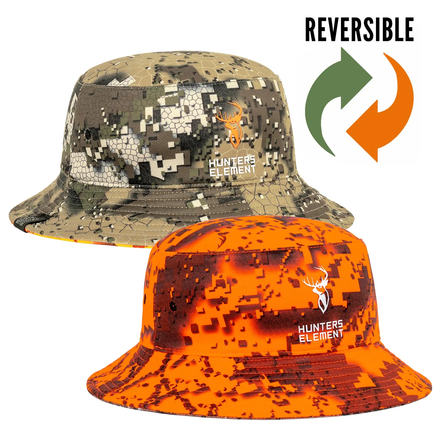 Hunters Element Kids Shift Bucket Hat - DESOLVE FIRE / VEIL - Mansfield Hunting & Fishing - Products to prepare for Corona Virus