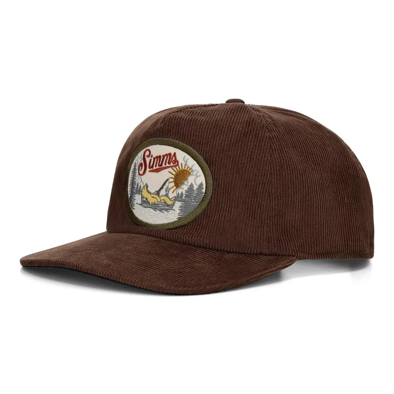 Simms Double Haul Corduroy Cap - - Mansfield Hunting & Fishing - Products to prepare for Corona Virus