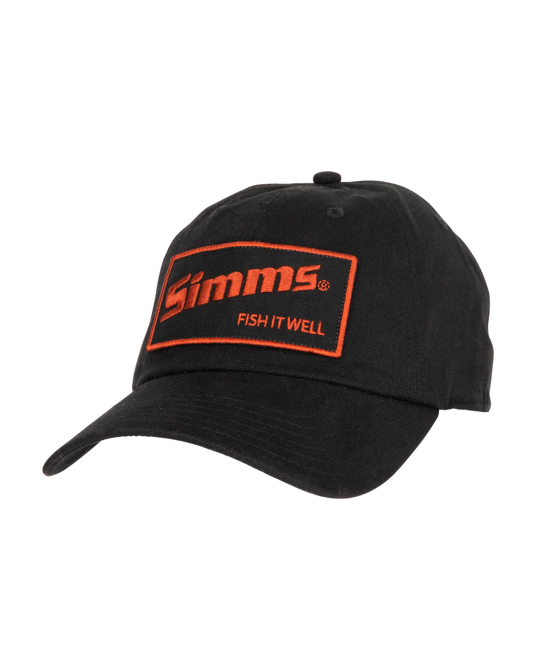 Simms Fish It Well Cap - Black -  - Mansfield Hunting & Fishing - Products to prepare for Corona Virus
