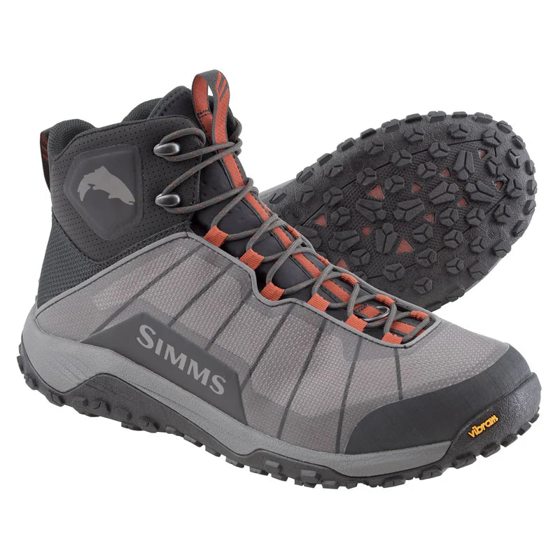 Simms Flyweight Boot - 9 / STEEL GREY - Mansfield Hunting & Fishing - Products to prepare for Corona Virus
