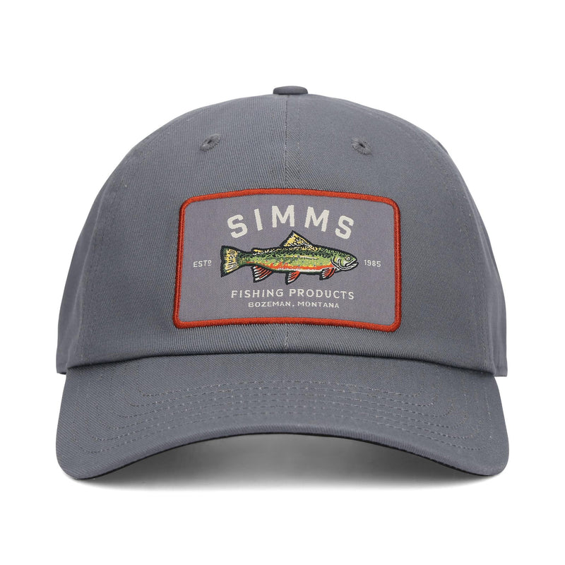 Simms Single Haul Cap - GUNMETAL TROUT - Mansfield Hunting & Fishing - Products to prepare for Corona Virus