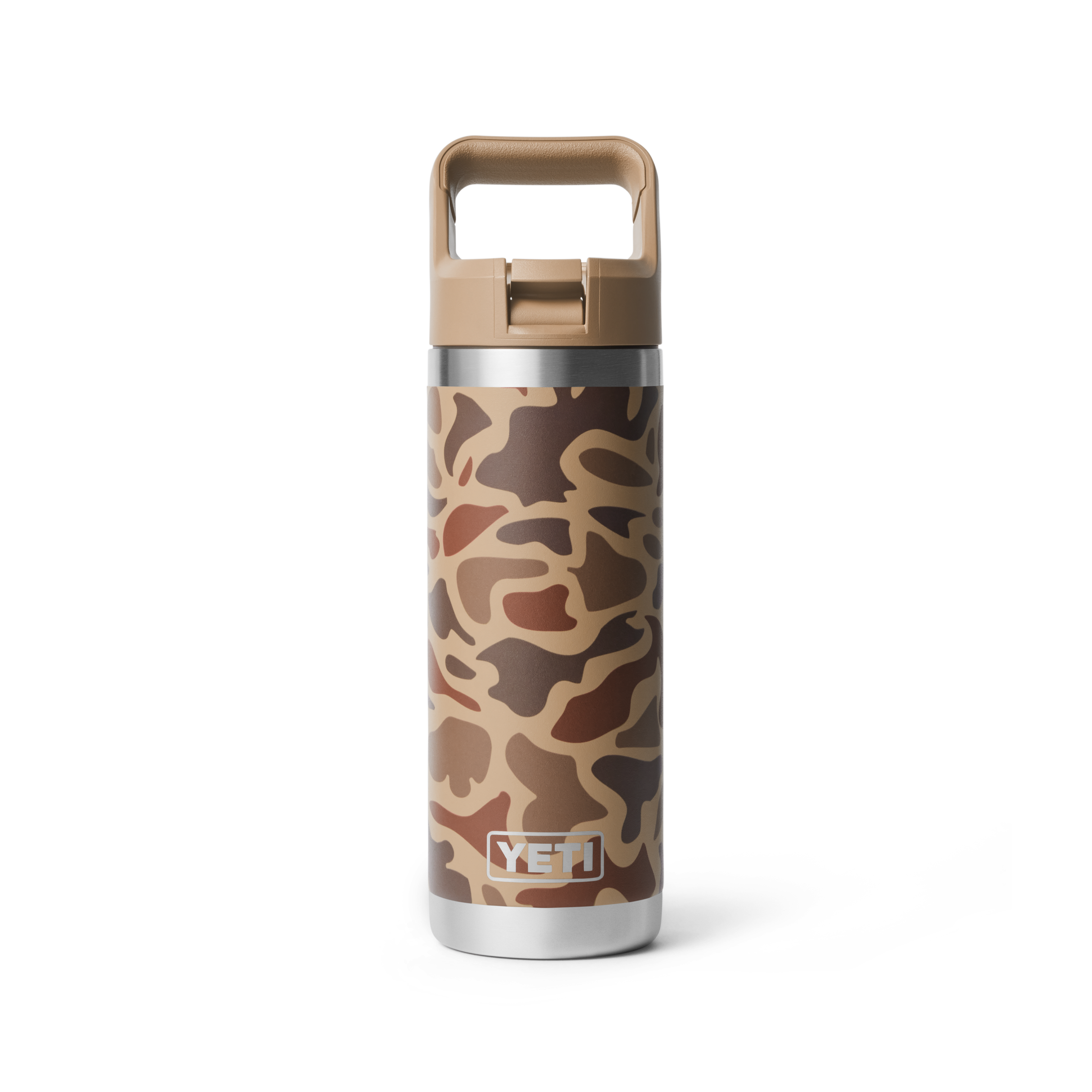 Yeti Rambler 18oz Straw Bottle (532ml) - 18OZ / WETLANDS CAMO - Mansfield Hunting & Fishing - Products to prepare for Corona Virus