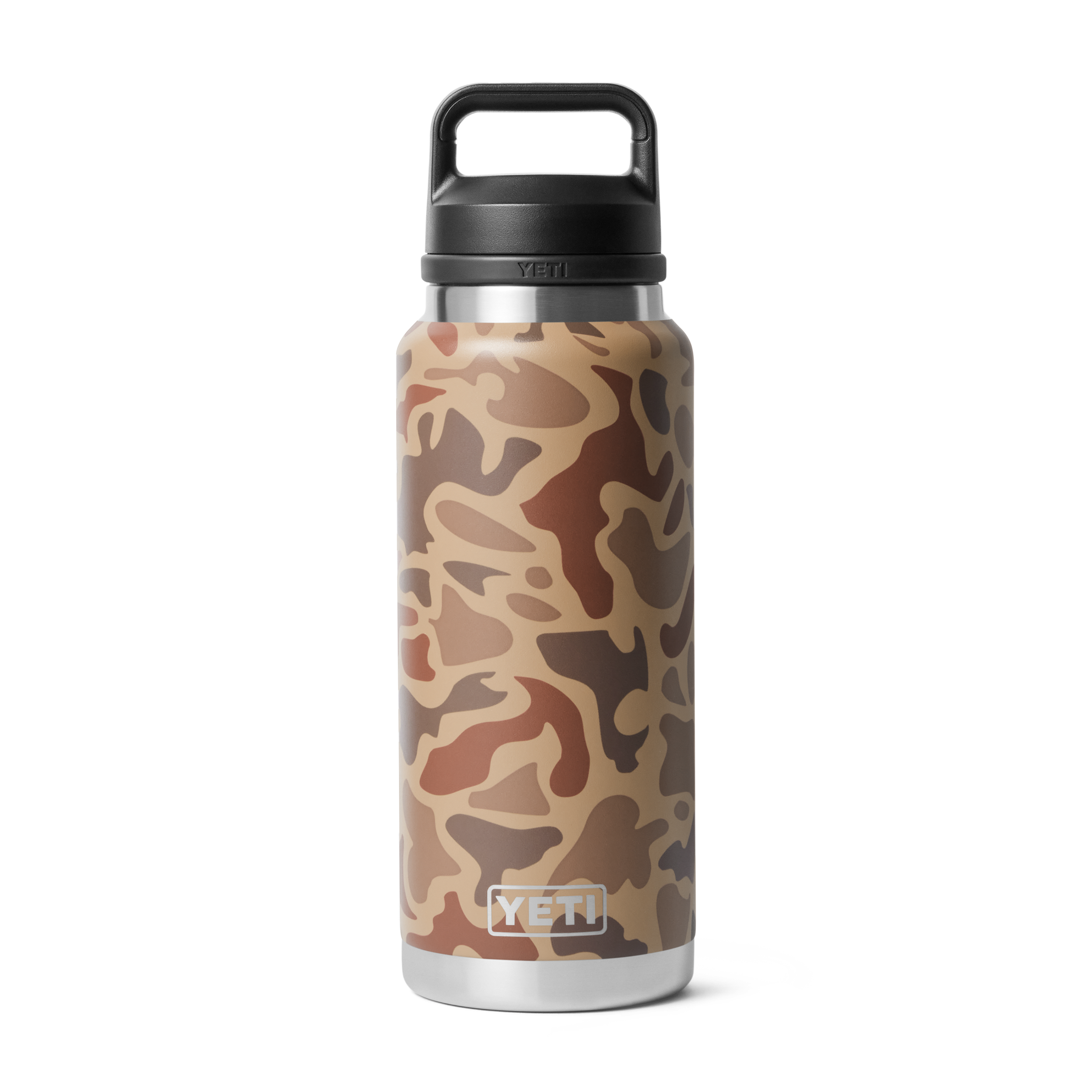 Yeti 46oz Bottle with Chug Cap (1.4L) - 46OZ / WETLANDS CAMO - Mansfield Hunting & Fishing - Products to prepare for Corona Virus