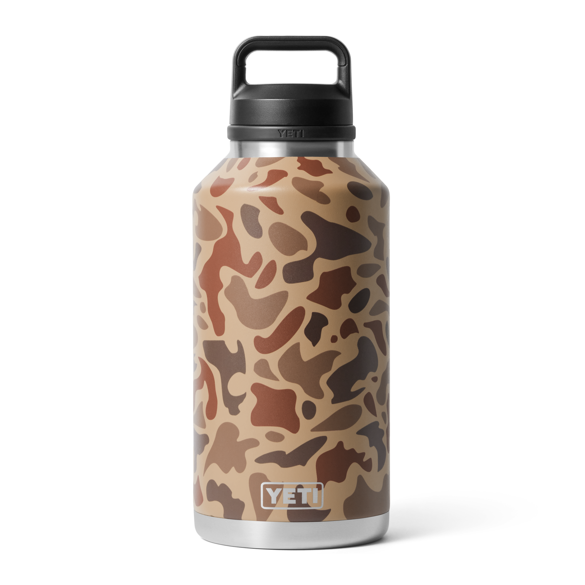 Yeti 64oz Bottle with Chug Cap (1.9L) - 64OZ / WETLANDS CAMO - Mansfield Hunting & Fishing - Products to prepare for Corona Virus