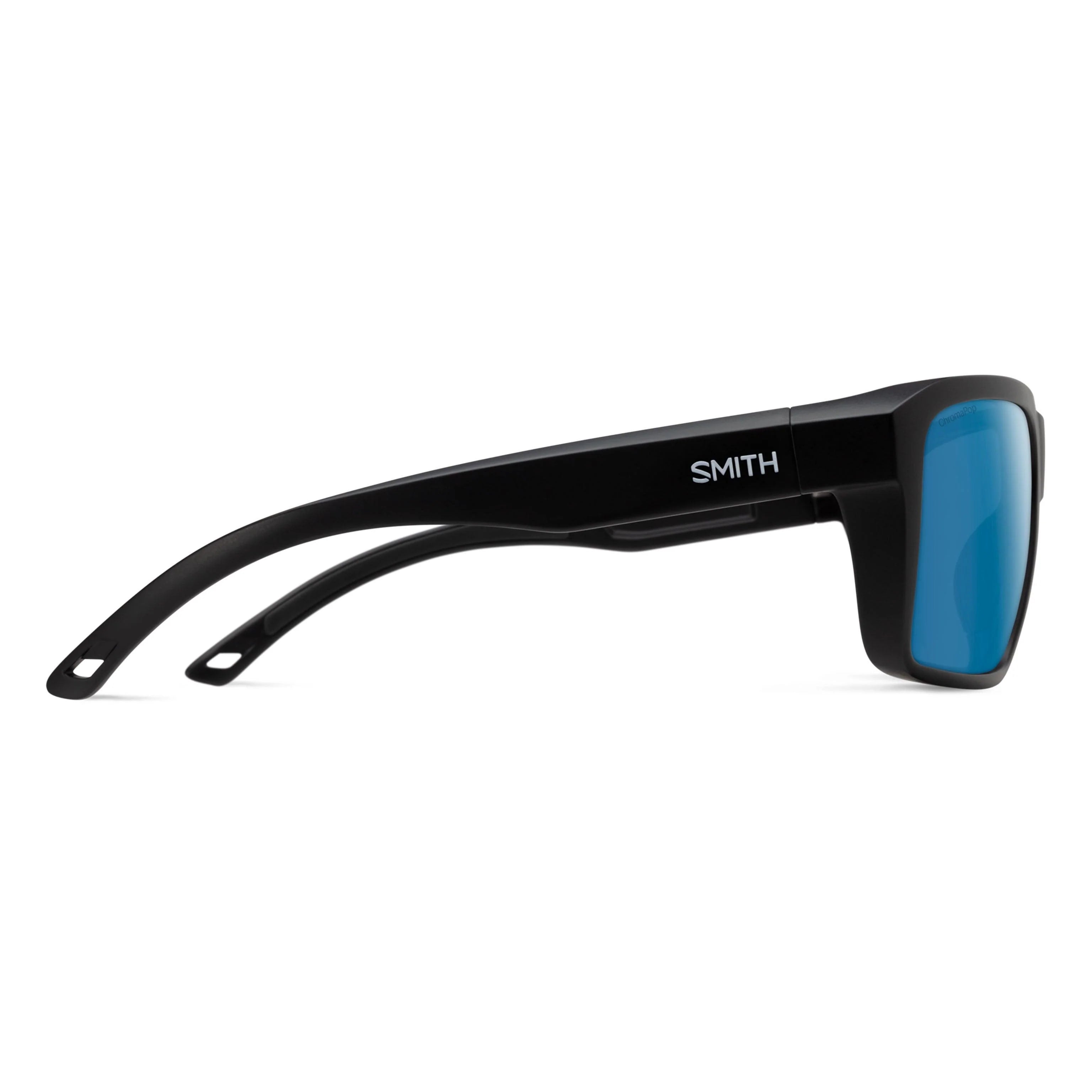 Smith Optics Backcast - Matte Black Frame ChromaPop Glass Polarized Blue Mirror Lense - - Mansfield Hunting & Fishing - Products to prepare for Corona Virus