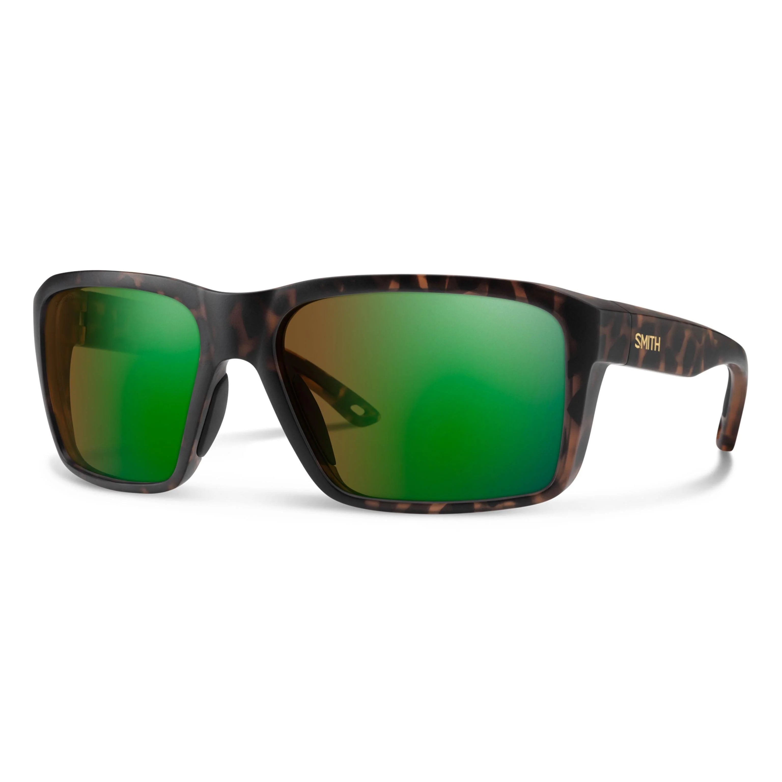 Smith Optics Backcast - Matte Tortoise Frame ChromaPop Glass Polarchromic Brown Green Mirror