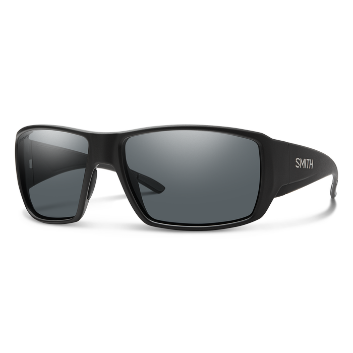 Smith Optics Guides Choice - Matte Black Chromapop Polarized Gray - - Mansfield Hunting & Fishing - Products to prepare for Corona Virus