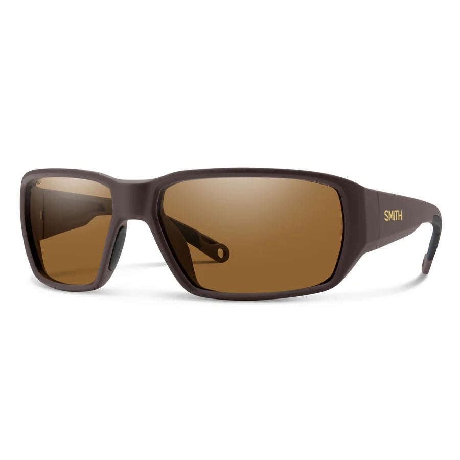 Smith Optics Hookset - Matte Mississippi Mud Chromapop Glass Polarized Brown - - Mansfield Hunting & Fishing - Products to prepare for Corona Virus