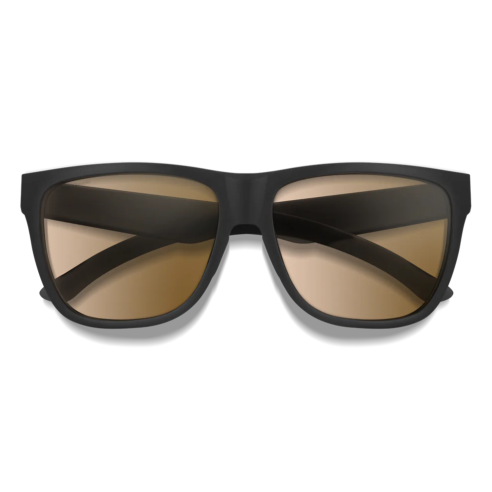 Smith Optics Lowdown XL 2 - Black Frame Brown Chromapop Lens Sunglasses - - Mansfield Hunting & Fishing - Products to prepare for Corona Virus