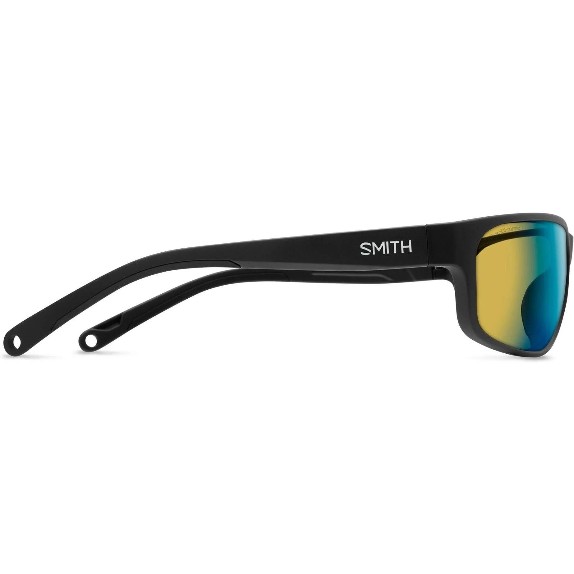 Smith Optics Redding 2 - Matte Black Frame Yellow Chromapop glass Blue Mirror Lens Sunglasses - - Mansfield Hunting & Fishing - Products to prepare for Corona Virus