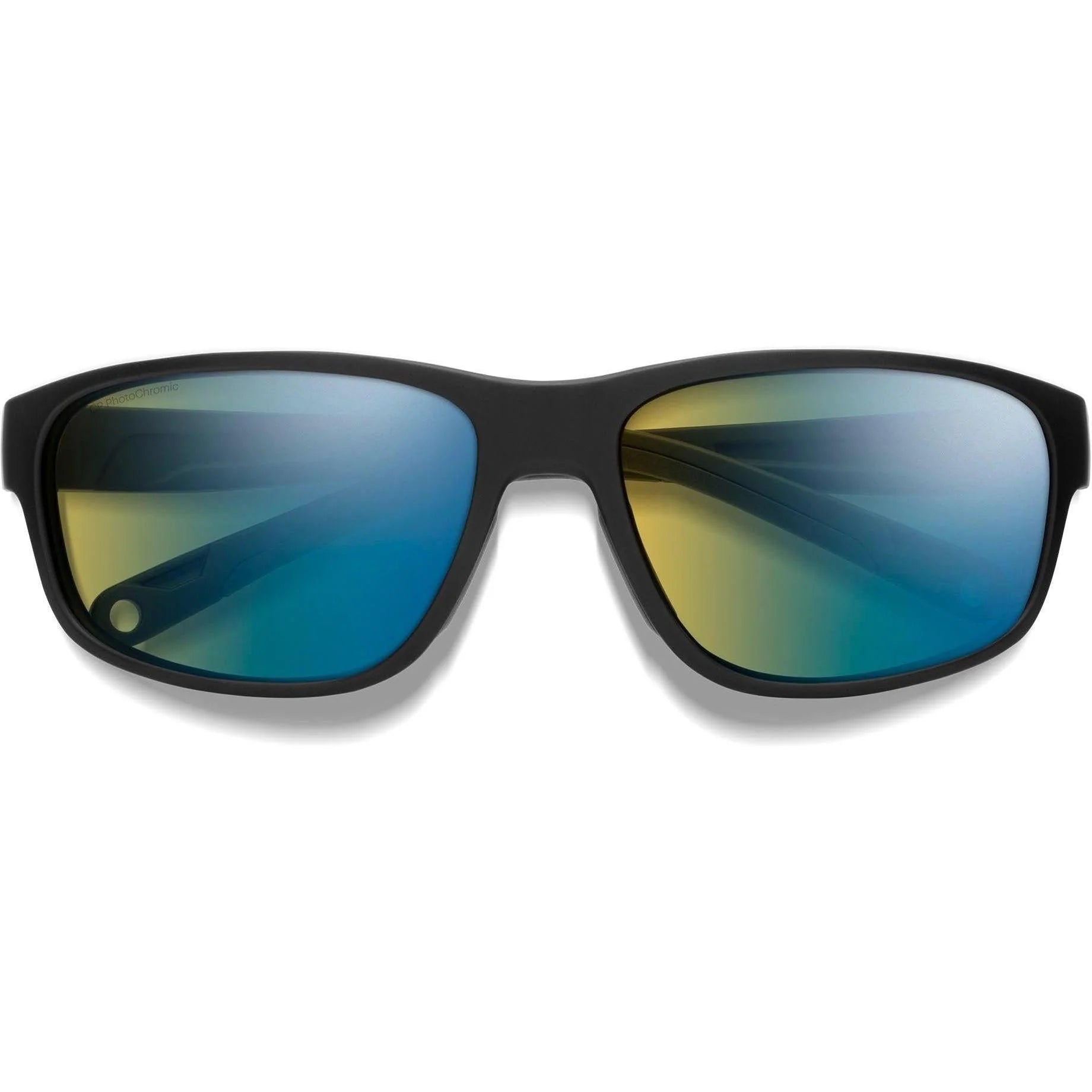 Smith Optics Redding 2 - Matte Black Frame Yellow Chromapop glass Blue Mirror Lens Sunglasses - - Mansfield Hunting & Fishing - Products to prepare for Corona Virus