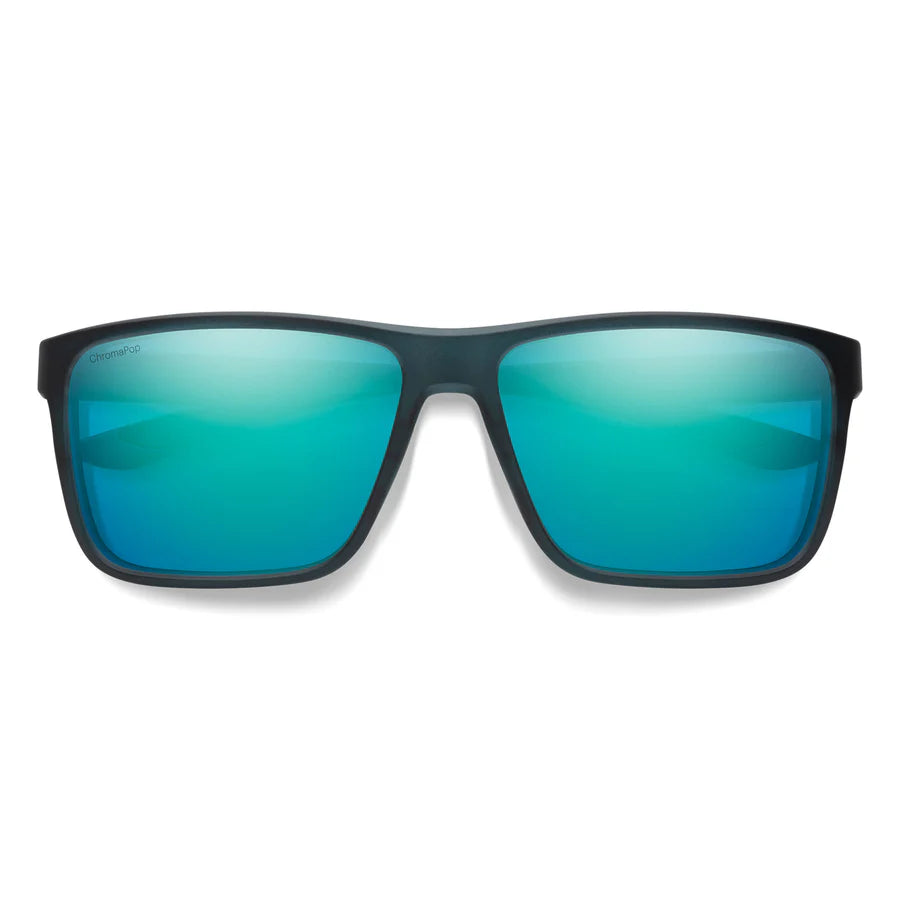 Smith Optics Riptide - Matte Pacific Crystal Chromapop Glass Polarized Sunglasses - - Mansfield Hunting & Fishing - Products to prepare for Corona Virus
