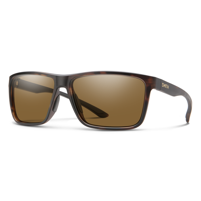 Smith Optics Riptide - Matte Tortise Chromapop Glass Polarized Brown - - Mansfield Hunting & Fishing - Products to prepare for Corona Virus
