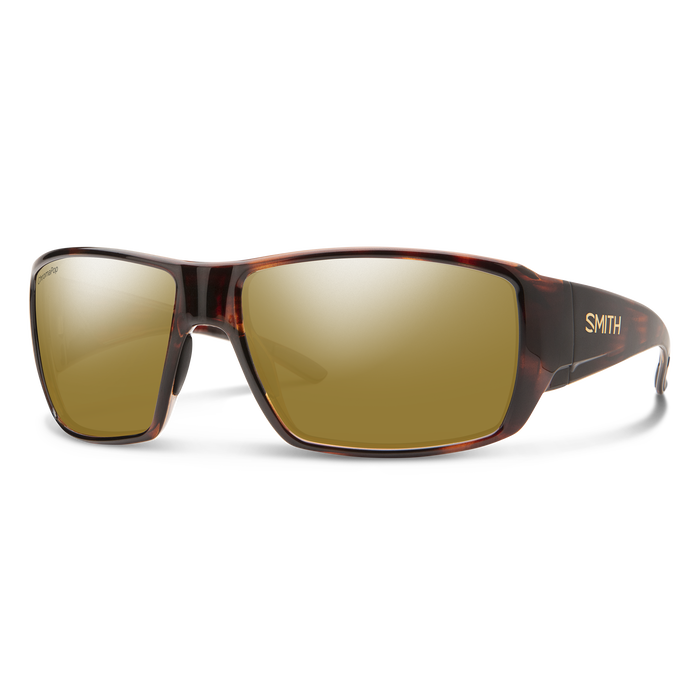 Smith Optics Guides Choice Tortoise - Chromapop Polorised Glass Bronze Mirror - - Mansfield Hunting & Fishing - Products to prepare for Corona Virus