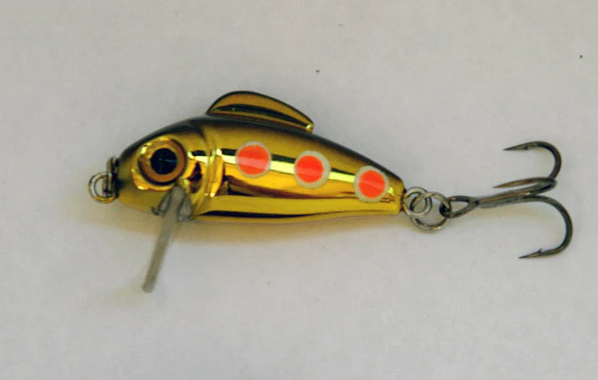Bullet Lures 3cm Bullet Minnow - Sinking - 3CM / SPAWNING BROWN TROUT - Mansfield Hunting & Fishing - Products to prepare for Corona Virus