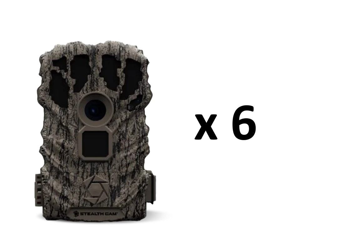Stealthcam Browtine 16MP Trail Camera - 6 pack