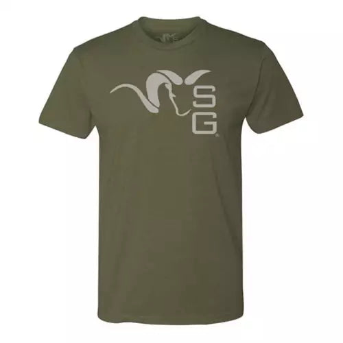 Stone Glacier SG Ram T-Shirt - LARGE / GREEN - Mansfield Hunting & Fishing - Products to prepare for Corona Virus