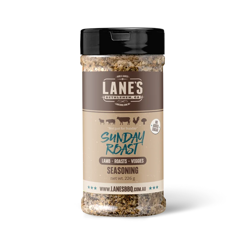 Lanes BBQ Seasoning - SUNDAY ROAST - Pitmaster 226 Gm - - Mansfield Hunting & Fishing - Products to prepare for Corona Virus