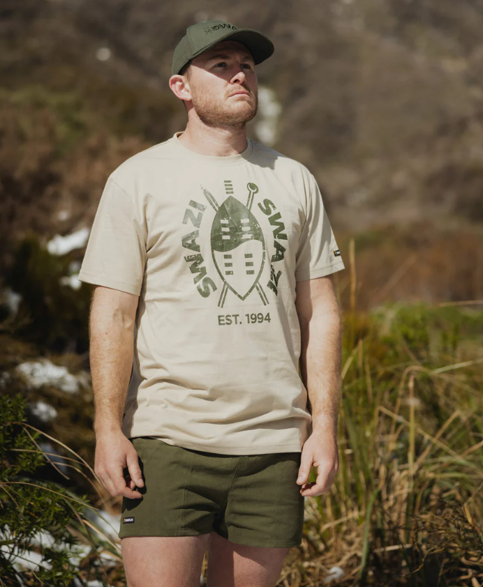 Swazi Clan Tee - Lichen - - Mansfield Hunting & Fishing - Products to prepare for Corona Virus
