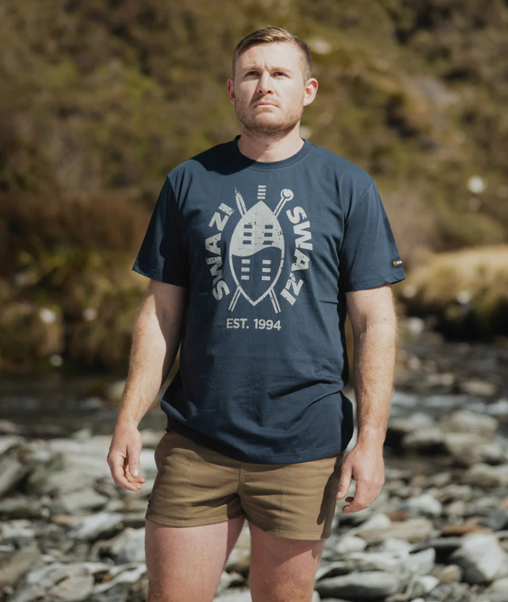 Swazi Clan Tee - Midnight - - Mansfield Hunting & Fishing - Products to prepare for Corona Virus