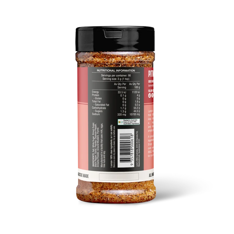 Lanes BBQ Seasoning - SWEET HEAT - 130 Gm