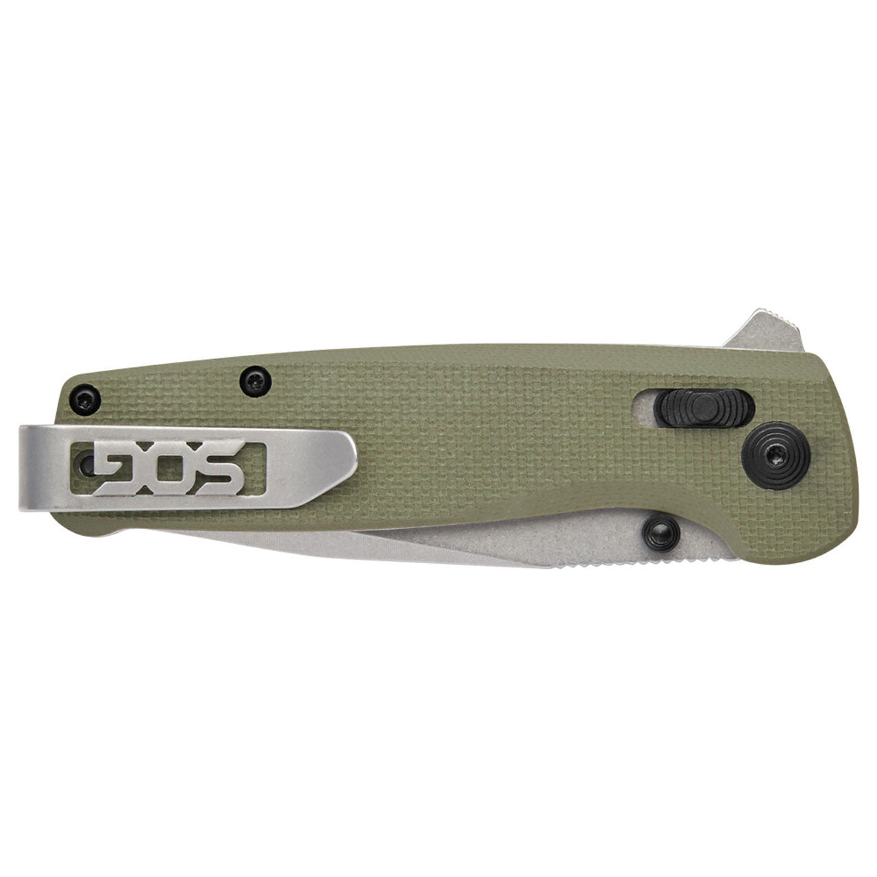 SOG Terminus XR G10 Knife - Olive Drab - - Mansfield Hunting & Fishing - Products to prepare for Corona Virus
