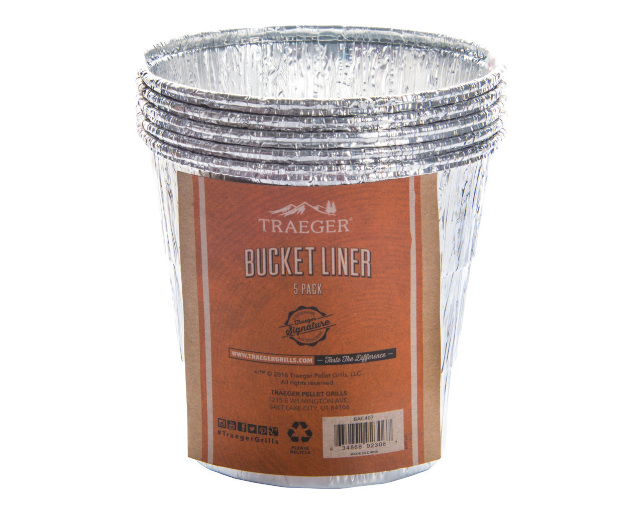 Traeger Bucket Liner 5 Pack -  - Mansfield Hunting & Fishing - Products to prepare for Corona Virus