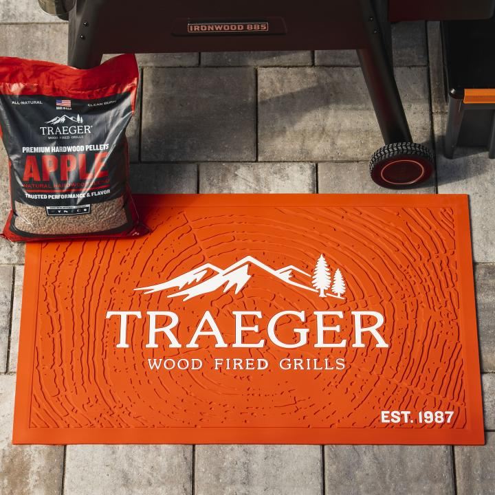 Traeger Rubber Floor Matt - - Mansfield Hunting & Fishing - Products to prepare for Corona Virus