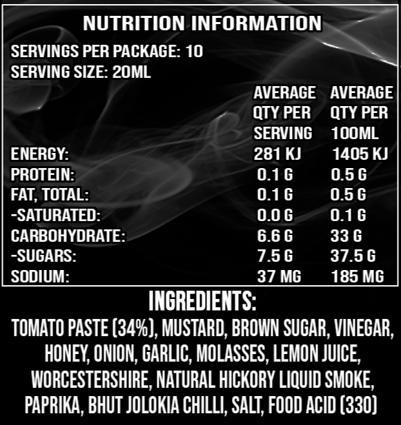 Uncle Mungo's Bhut Jolokia BBQ Sauce - 200ml - - Mansfield Hunting & Fishing - Products to prepare for Corona Virus