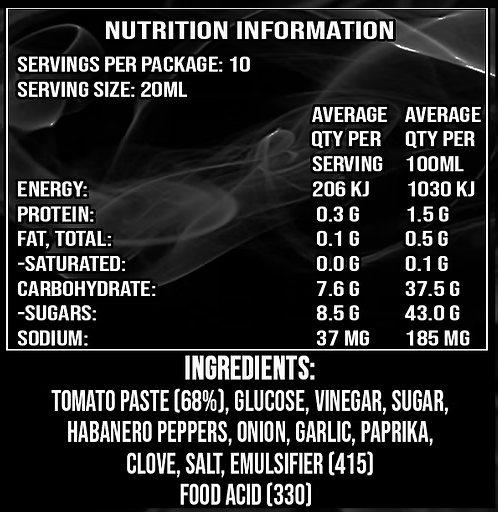 Uncle Mungo's Habanero Ketchup - 200ml - - Mansfield Hunting & Fishing - Products to prepare for Corona Virus