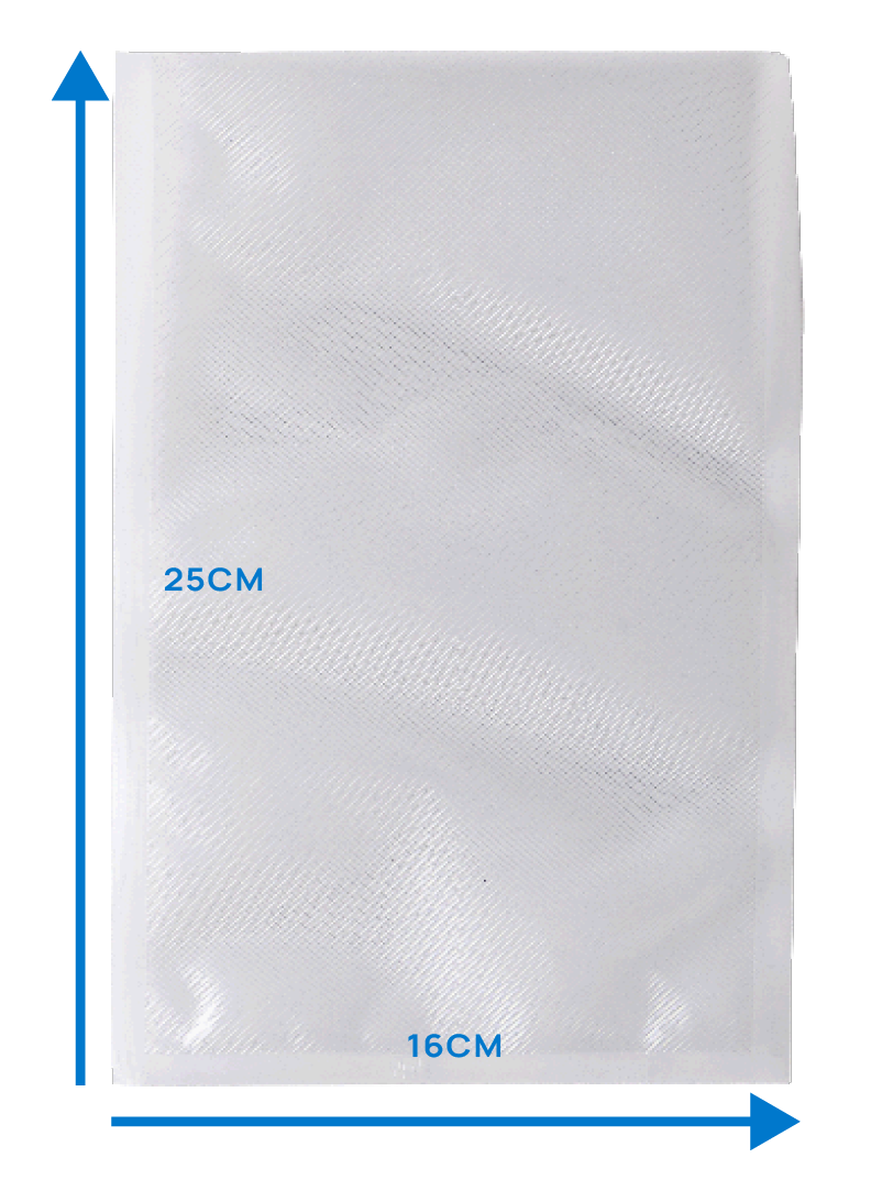 Vacuum Sealer Bags 100 Size 16cm X 25cm - - Mansfield Hunting & Fishing - Products to prepare for Corona Virus