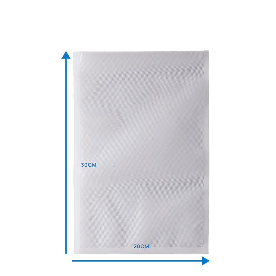 Vacuum Sealer Bags 100 Size 20cm X 30cm - - Mansfield Hunting & Fishing - Products to prepare for Corona Virus