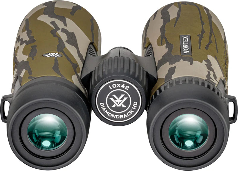 Vortex Diamondback HD 10x42 Mossy Oak Bottomland Camo Binoculars - - Mansfield Hunting & Fishing - Products to prepare for Corona Virus