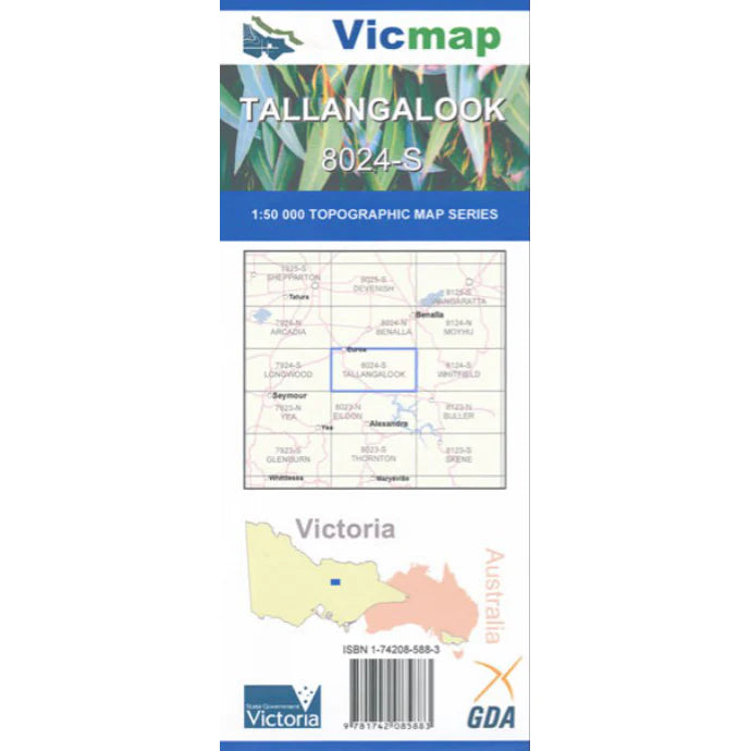 Vicmap - Tallangalook 8024-S -  - Mansfield Hunting & Fishing - Products to prepare for Corona Virus