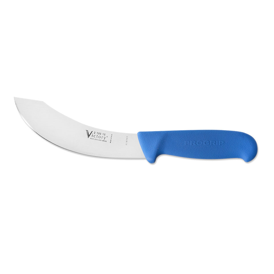 Victory Knives 15cm Stainless Steel Skinning Knife - Blue Handle - - Mansfield Hunting & Fishing - Products to prepare for Corona Virus