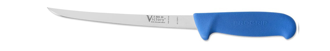 Victory Knives Stainless Steel Filleting Knife 20cm - - Mansfield Hunting & Fishing - Products to prepare for Corona Virus